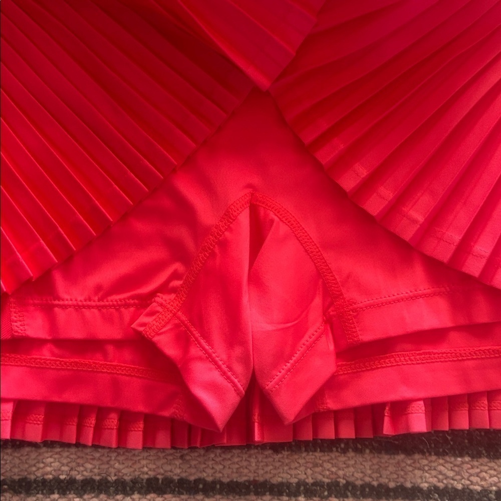 Tail Pleated Tennis SkirtPink 13.5” - Size XXL - Picture 4 of 4